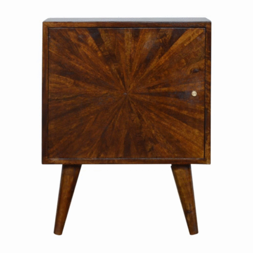 Chestnut Sunrise Door Bedside - Image 10