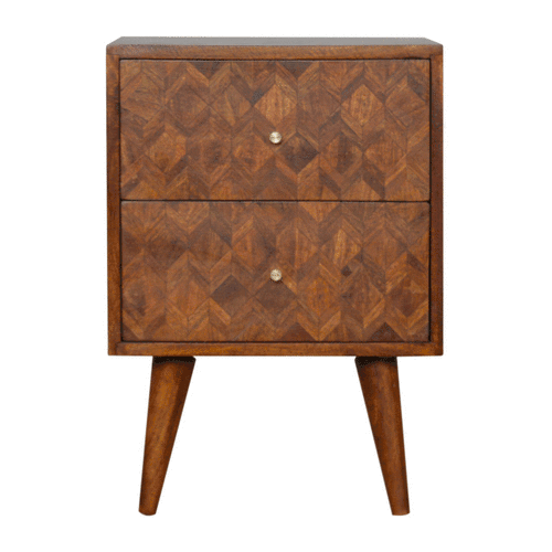 Assorted Chestnut Bedside - Image 10