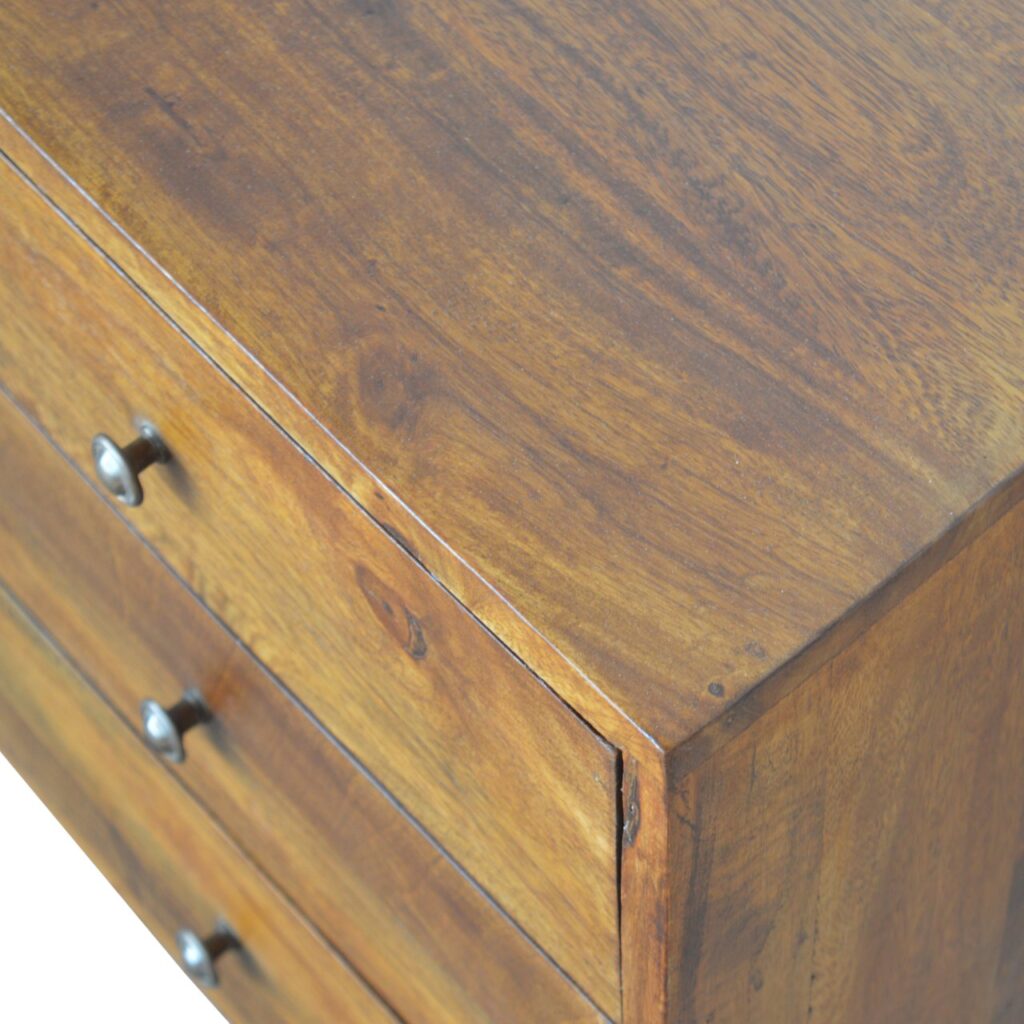 Carved Chestnut Sideboard - Image 6