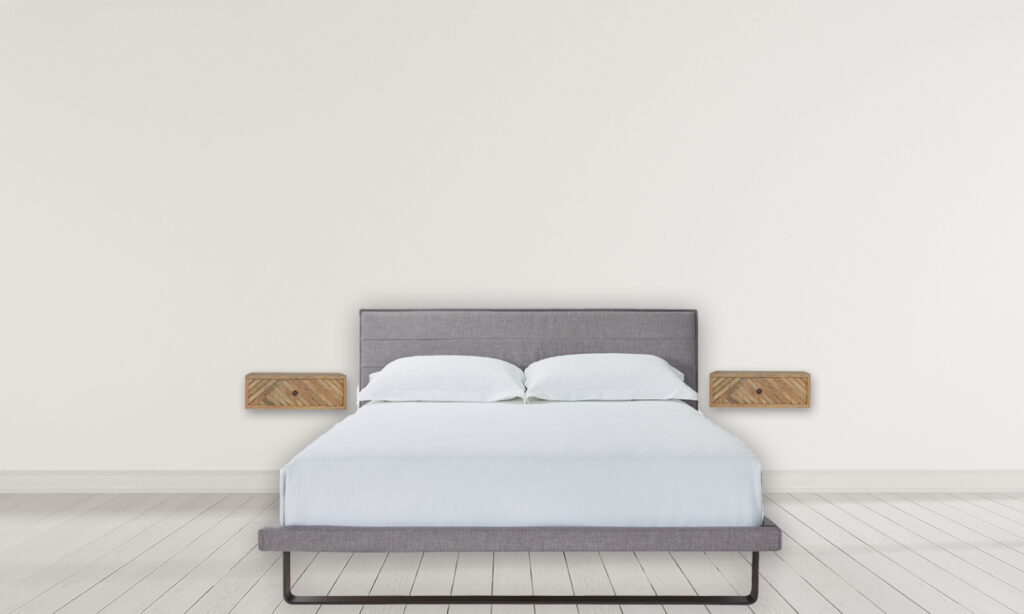 Floating Line Carved Bedside - Image 11