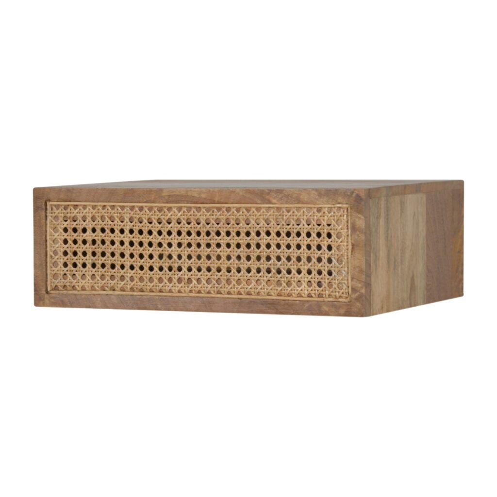 Wall Mounted Ratten Bedside - Image 2