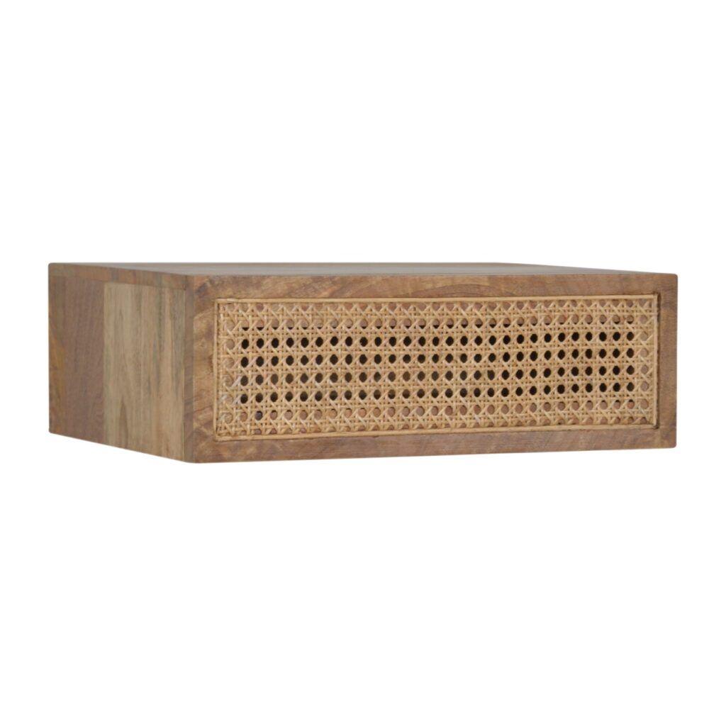 Wall Mounted Ratten Bedside - Image 3