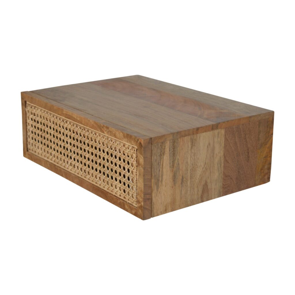 Wall Mounted Ratten Bedside - Image 5