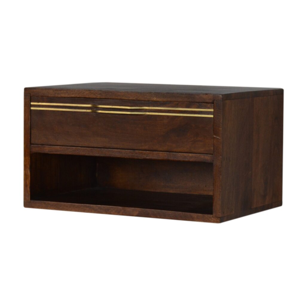 Floating Brass Handle Bedside - Image 2