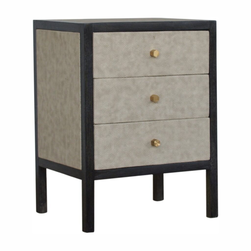 Faux Leather Bedside - Image 2
