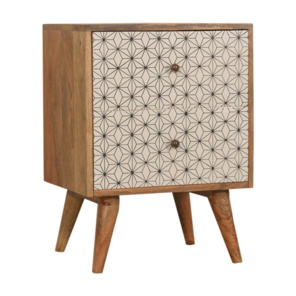 Prima 2 Drawer Bedside - Image 3