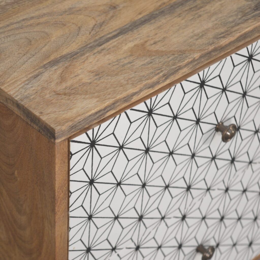 Prima 2 Drawer Bedside - Image 5