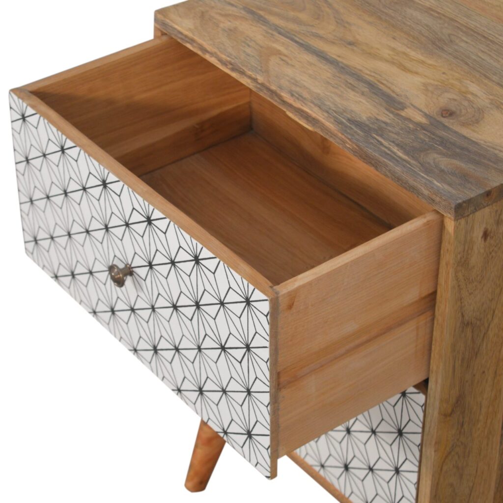 Prima 2 Drawer Bedside - Image 6