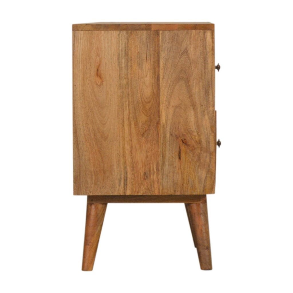 Prima 2 Drawer Bedside - Image 8