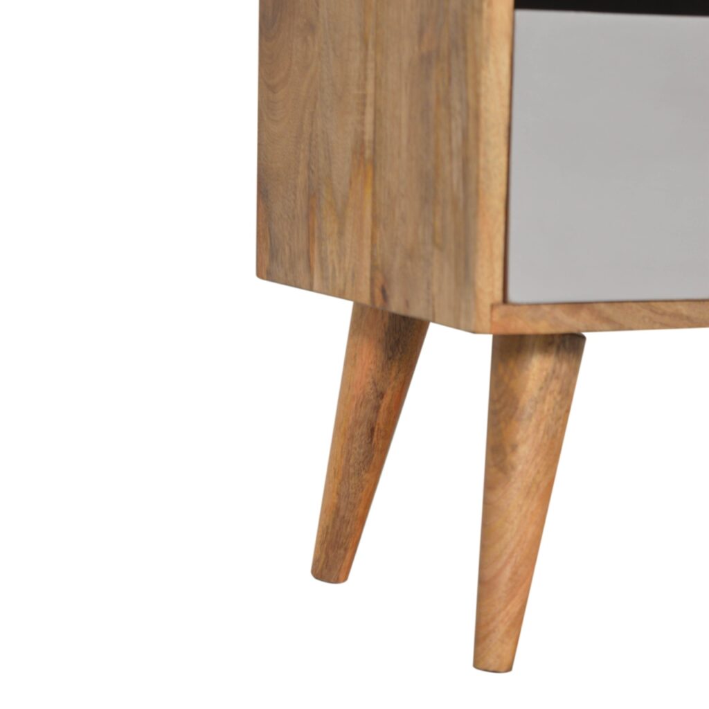 Navy Multi 3 Drawer Bedside - Image 8