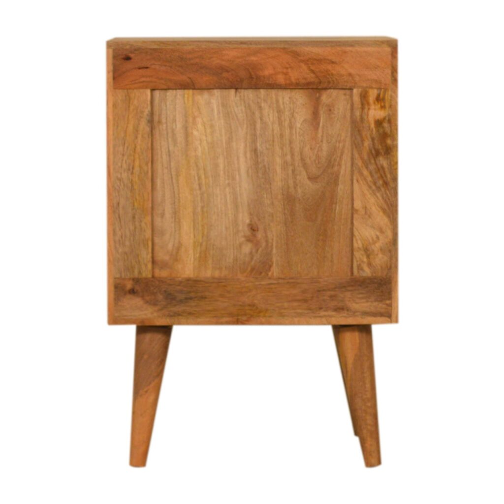 Navy Blue Honeycomb Bedside - Image 9
