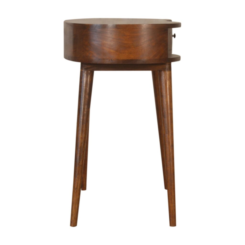 Chestnut Rounded Writing Desk - Image 8