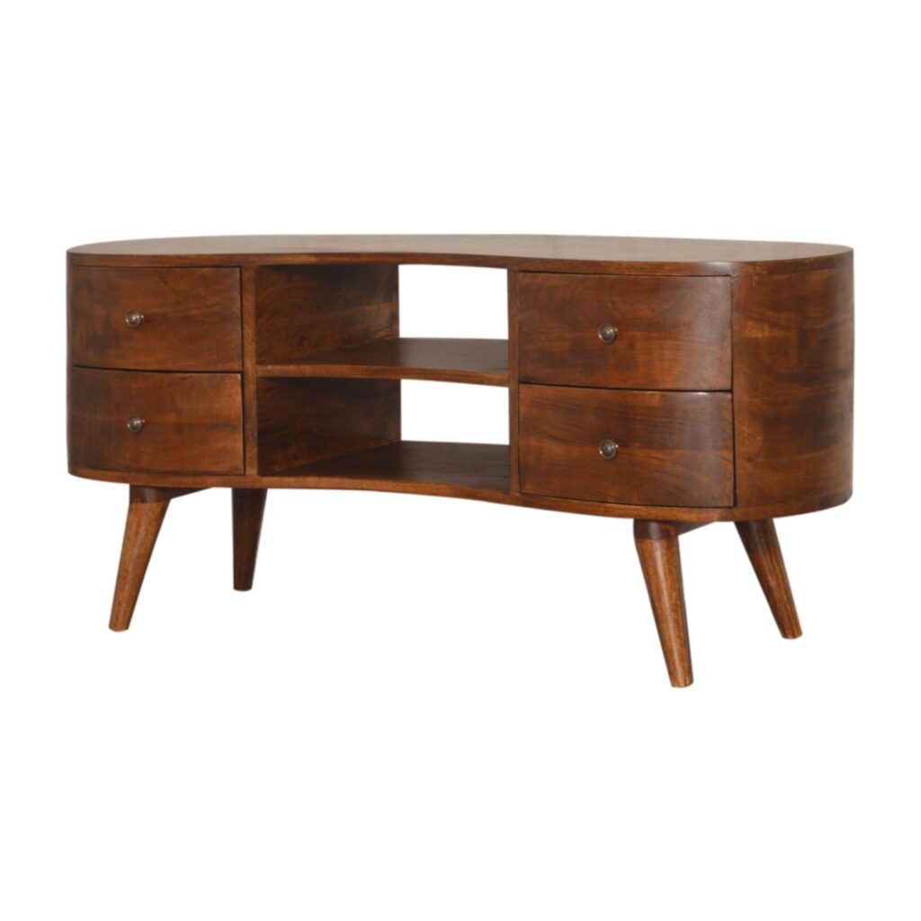 Chestnut Wave Entertainment Unit - Image 3