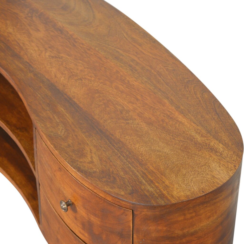 Chestnut Wave Entertainment Unit - Image 5