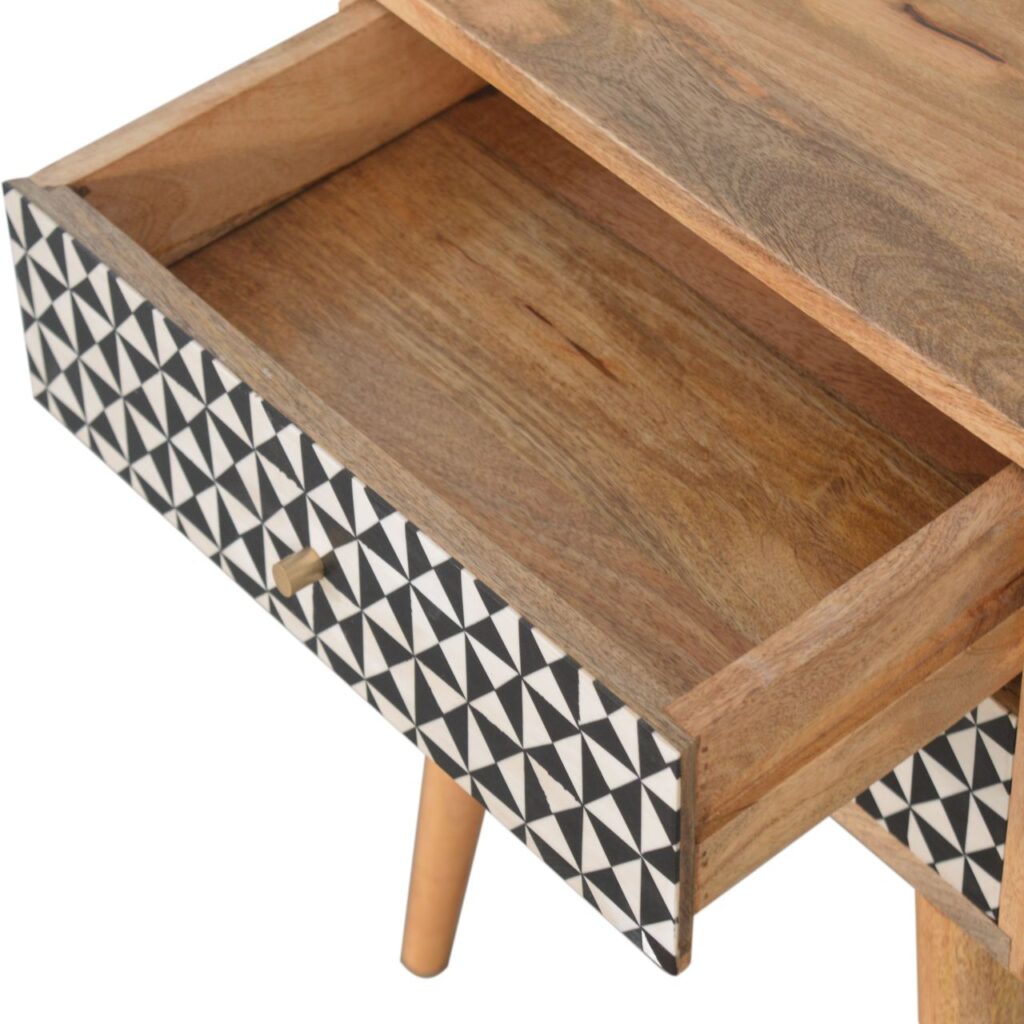 Rafina 2 Drawer Bedside - Image 6