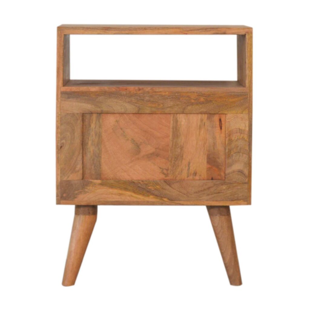 Diamond Print Open Slot Bedside - Image 10