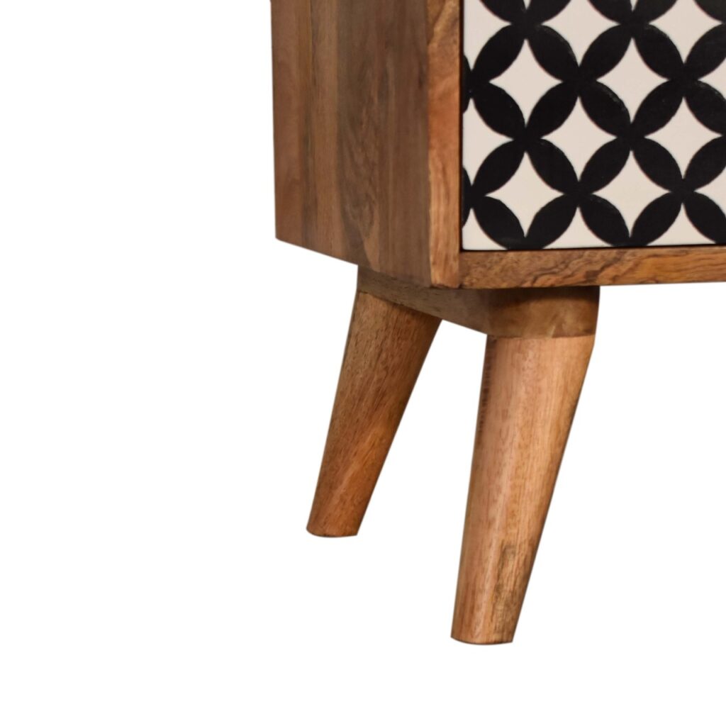 Diamond Screen Printed Bedside - Image 7