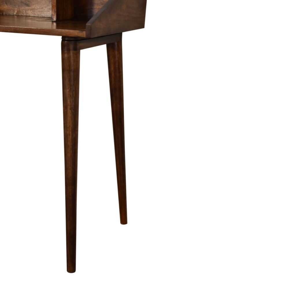 Chestnut Multi Drawer Writing Desk - Image 8