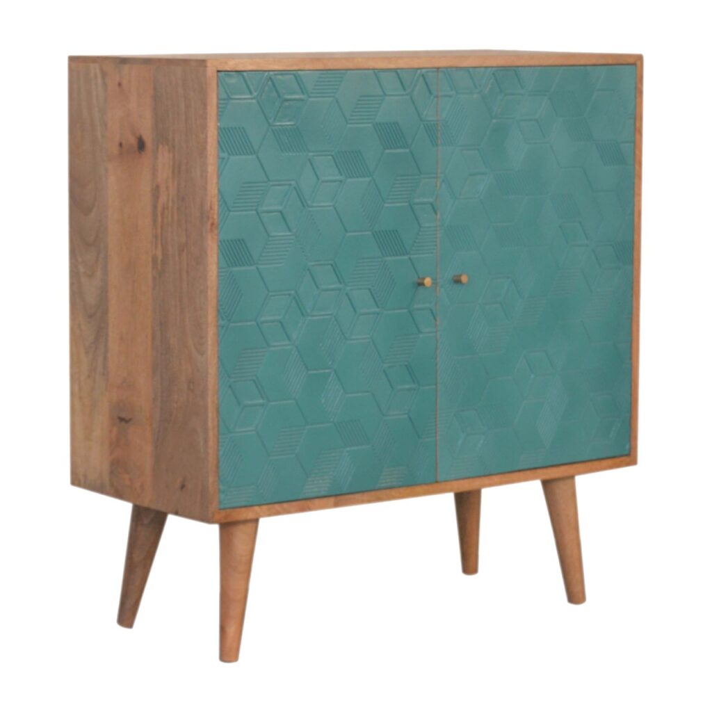 Acadia Teal Cabinet - Image 3