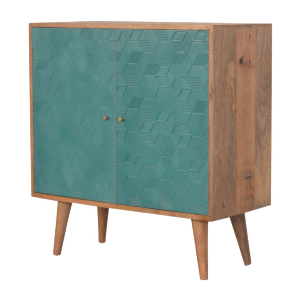 Acadia Teal Cabinet - Image 4