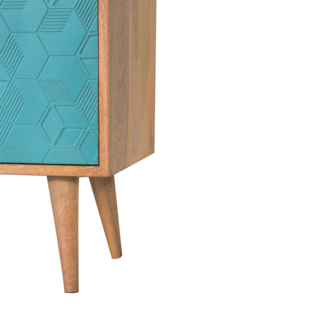 Acadia Teal Cabinet - Image 8