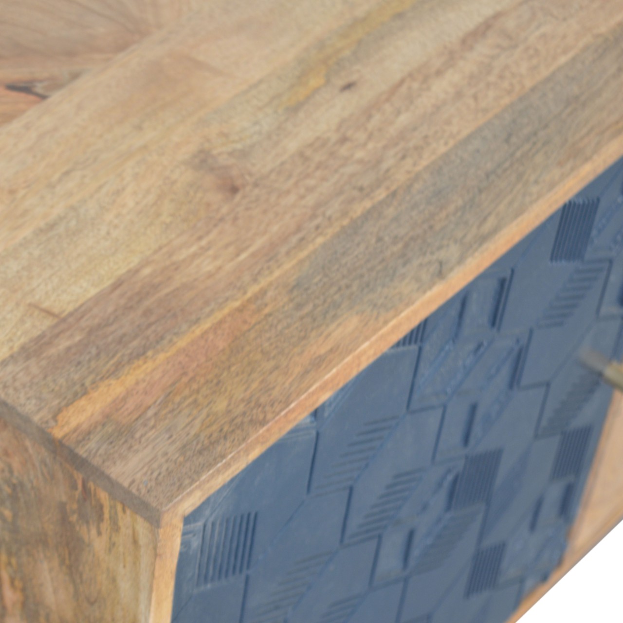 Acadia Black Cabinet with Drawers - Image 5