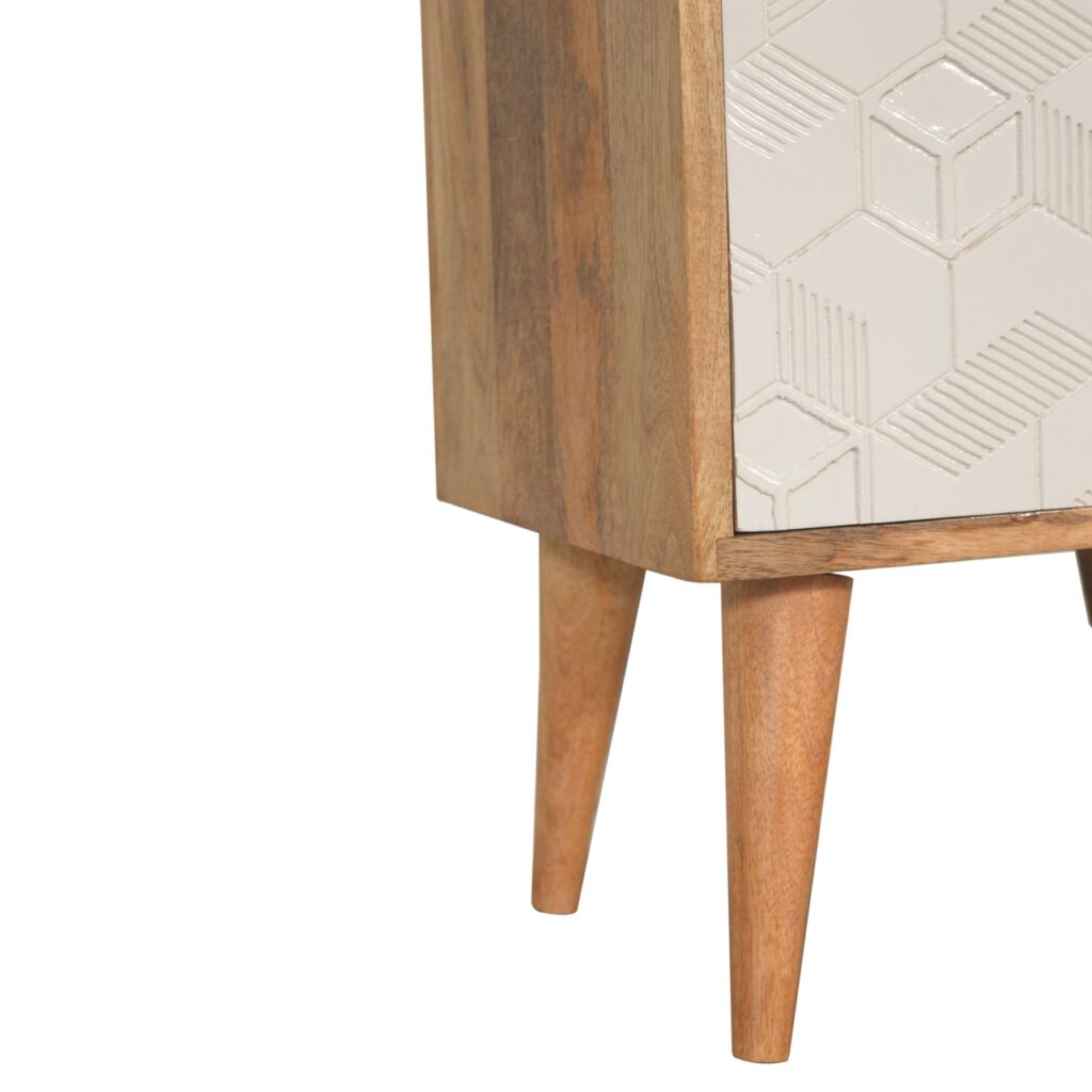 Acadia White Door Bedside - Image 6