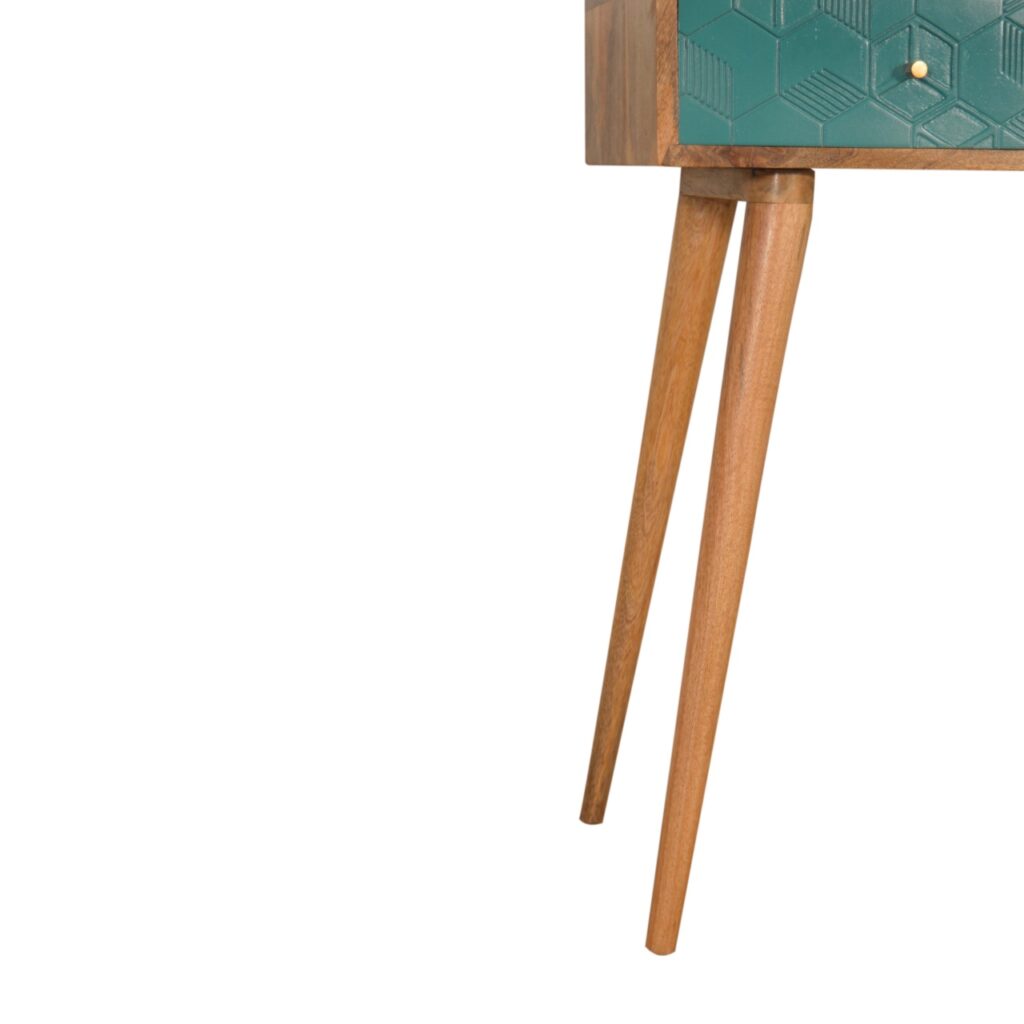 Acadia Teal Console Table - Image 7