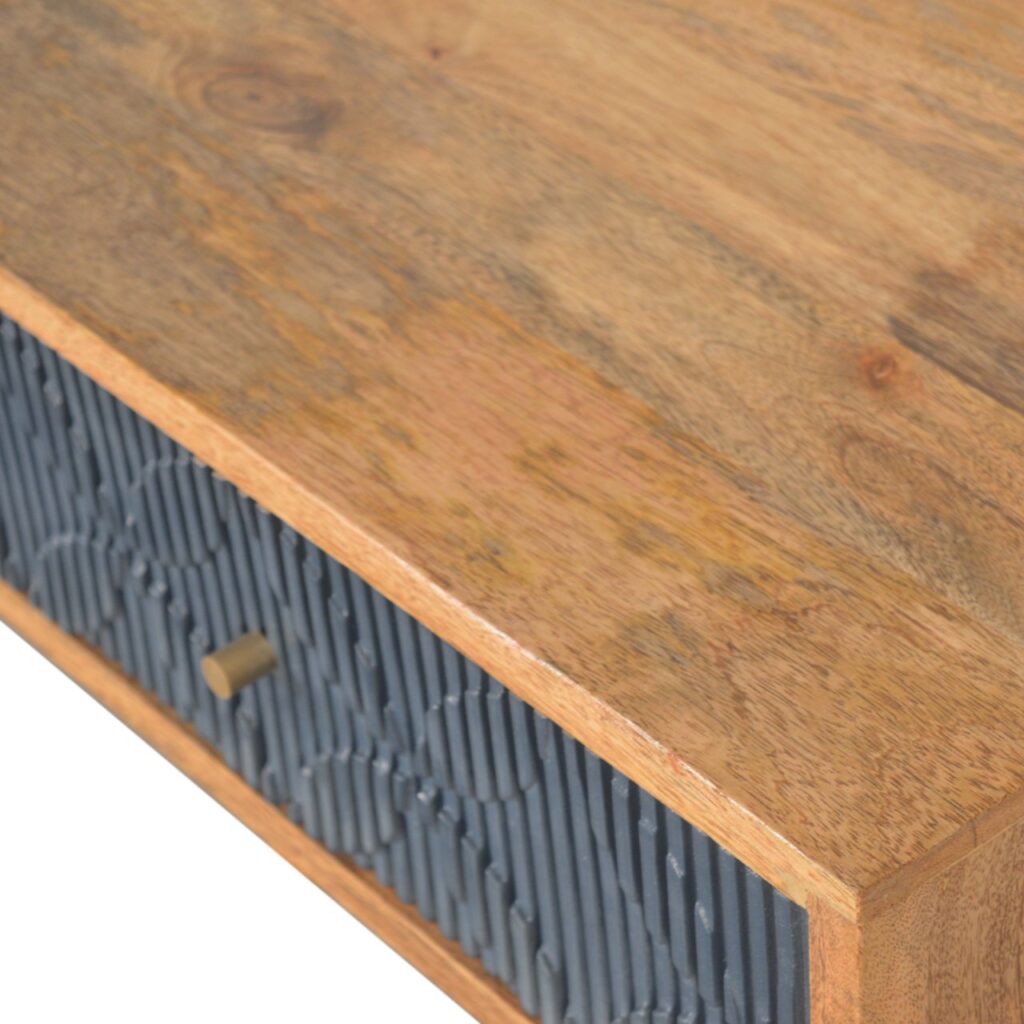 Milan Navy and White Console - Image 6