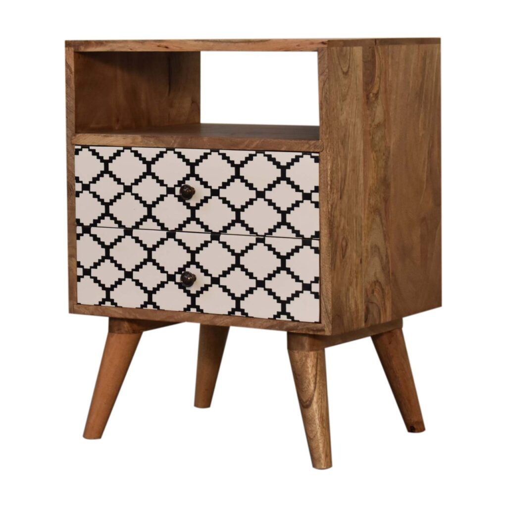 Stella Bedside with Open Slot - Image 2