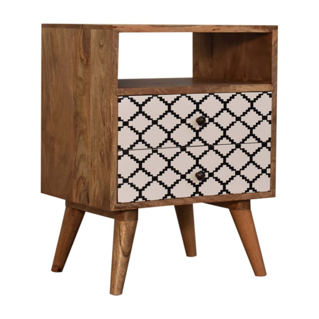 Stella Bedside with Open Slot - Image 3