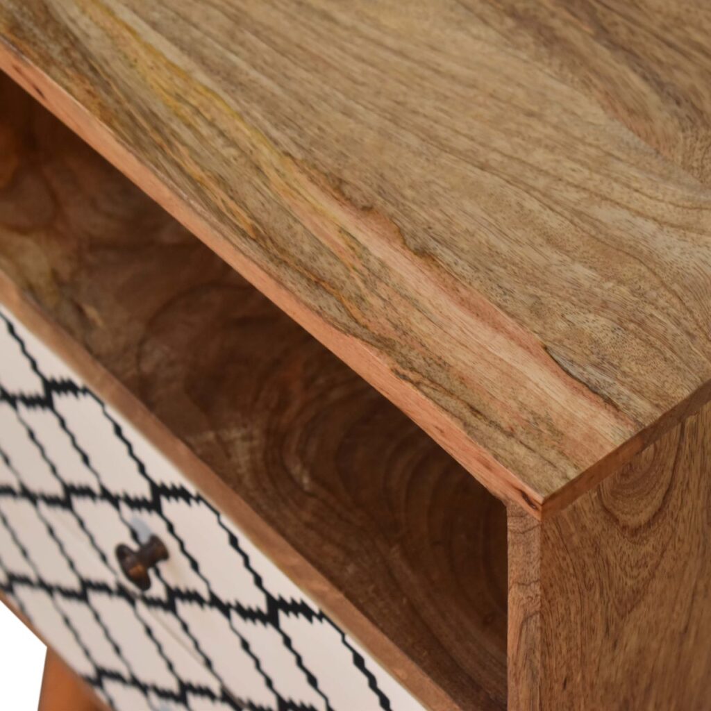 Stella Bedside with Open Slot - Image 5