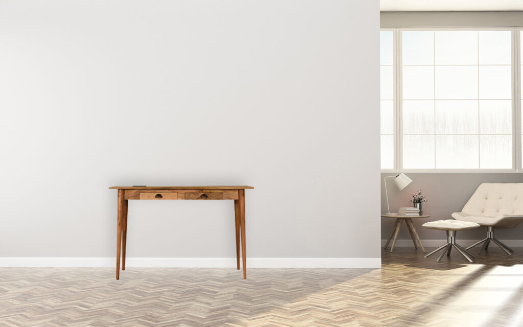 2 Drawer Cable Writing Desk - Image 14