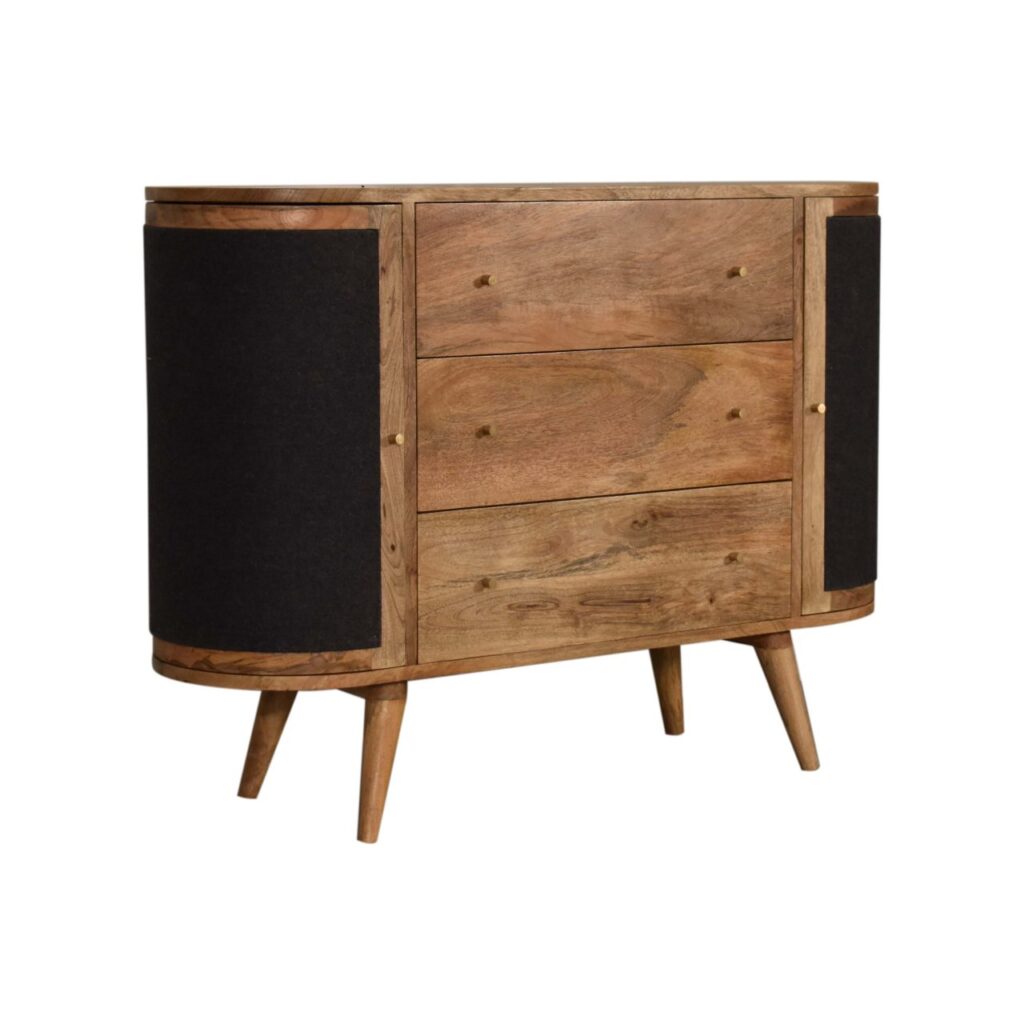 Close-knit Sofia Black Cabinet - Image 2