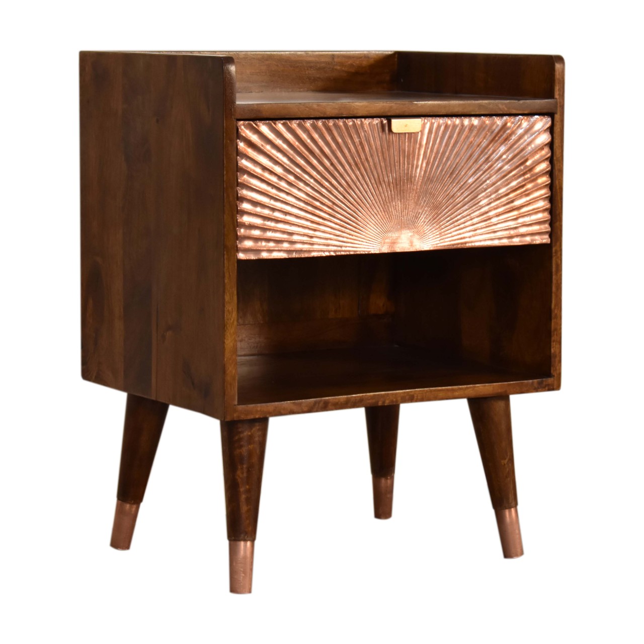 Manila Copper 1 Drawer Bedside - Image 2