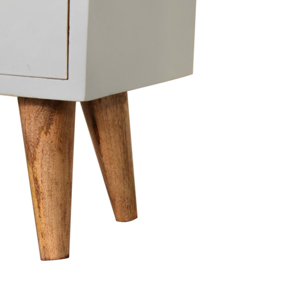 Sky Blue Hand Painted Bedside - Image 7