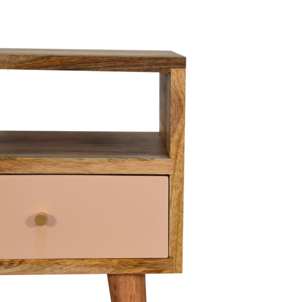 Mini Blush Hand Painted Bedside - Image 4