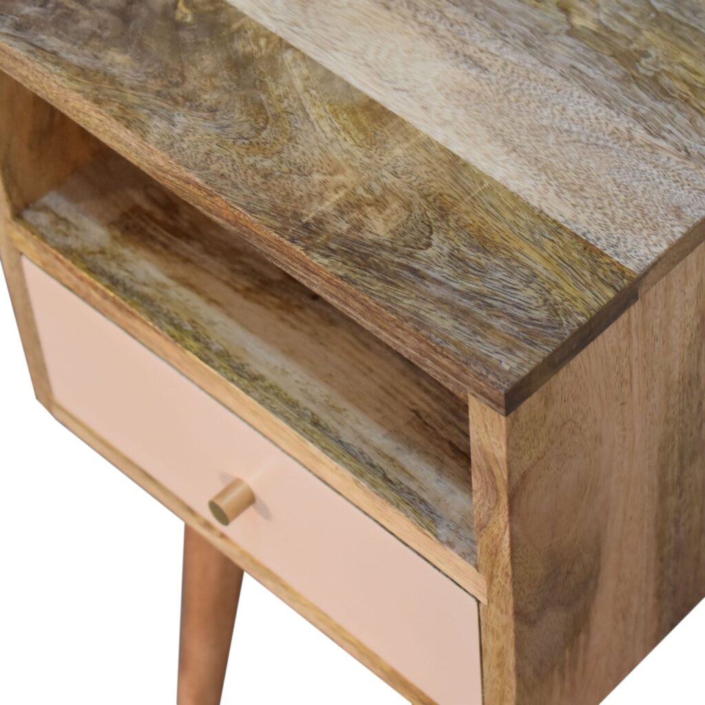 Mini Blush Hand Painted Bedside - Image 5