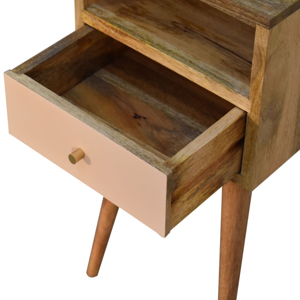 Mini Blush Hand Painted Bedside - Image 6
