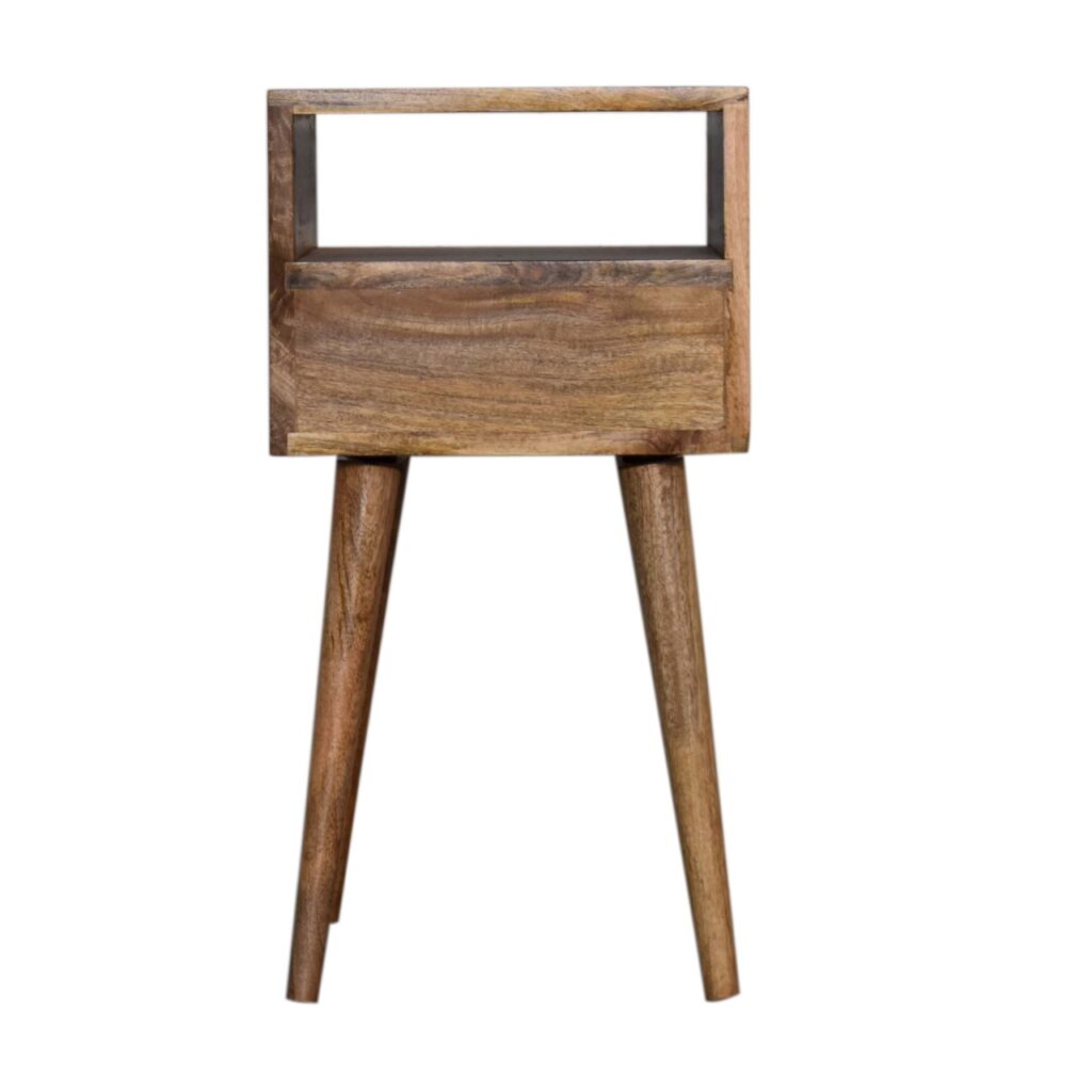 Mini Brick Red Hand Painted Bedside - Image 8