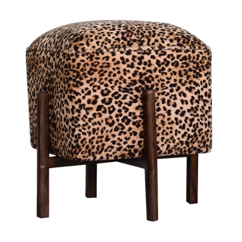 Leopard Footstool - Image 3