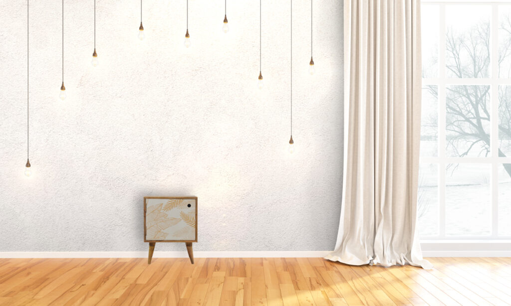 Leaf Screen-printed Bedside - Image 12