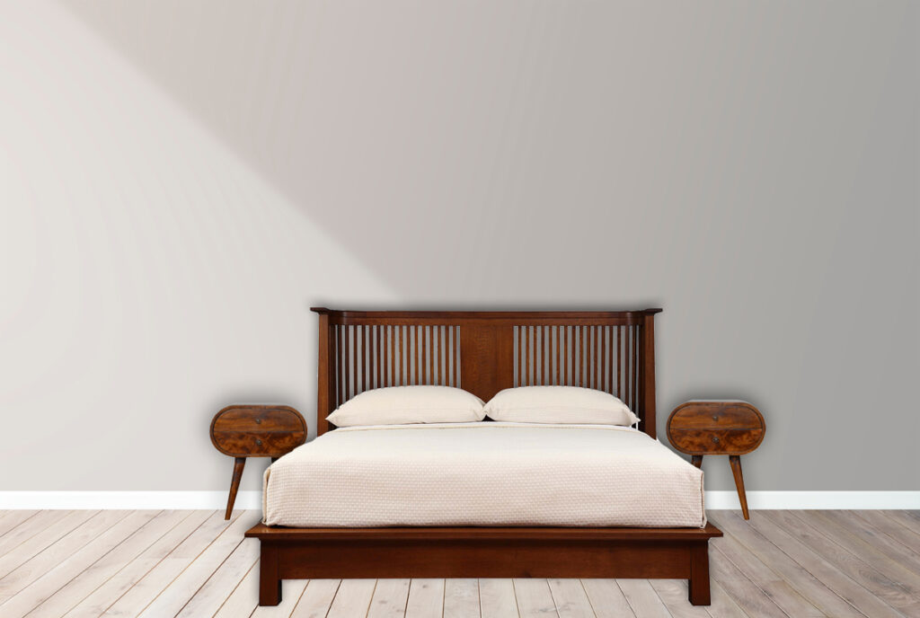 Chestnut Circular Bedside - Image 11