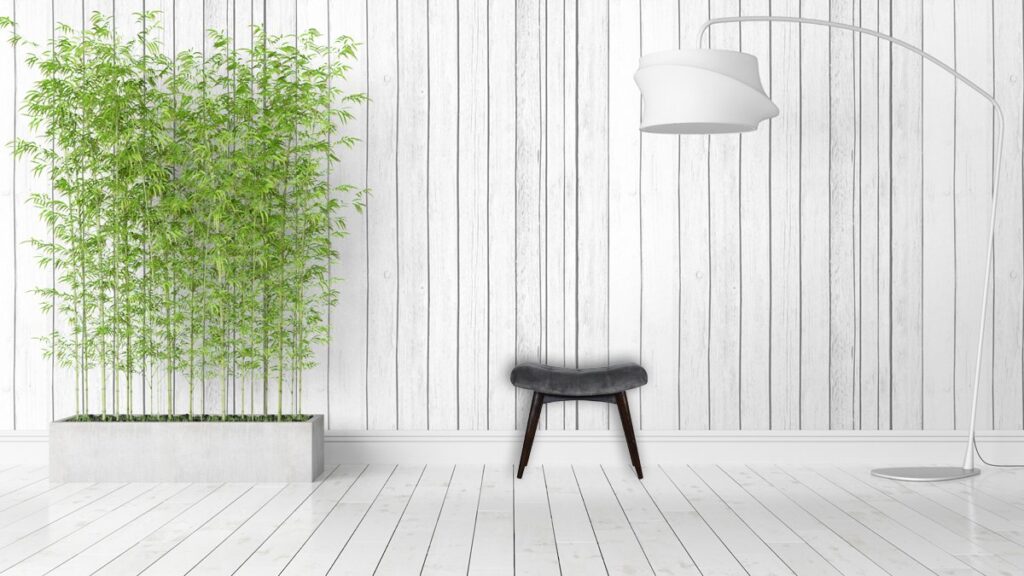 Grey Cotton Velvet Curved Bench - Image 12