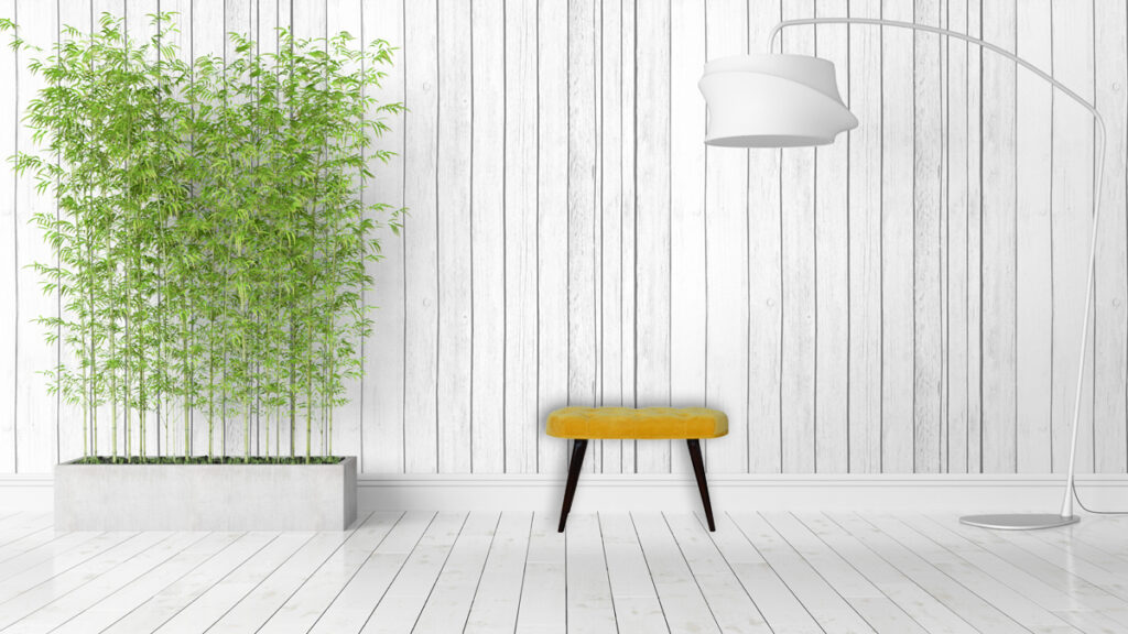 Mustard Velvet Deep Button Bench - Image 12
