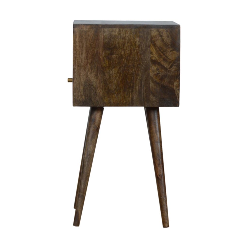 Mini Grey Washed Bedside - Image 7