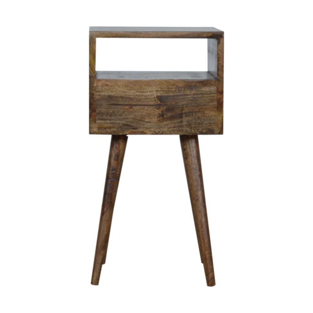 Mini Grey Washed Bedside - Image 8