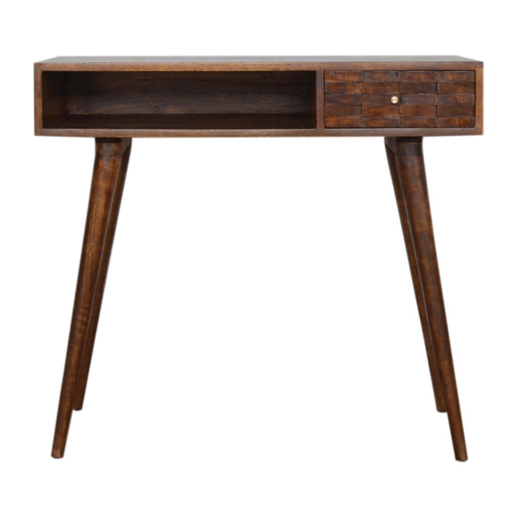 Chestnut Tile Writing Desk - Image 2