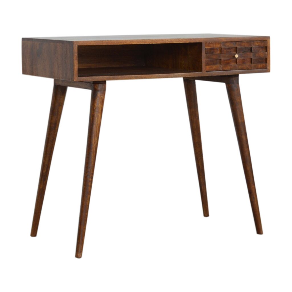 Chestnut Tile Writing Desk - Image 3