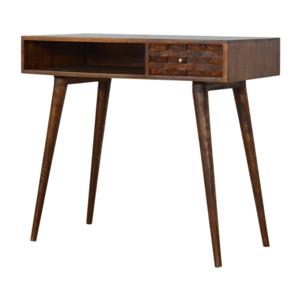 Chestnut Tile Writing Desk - Image 4